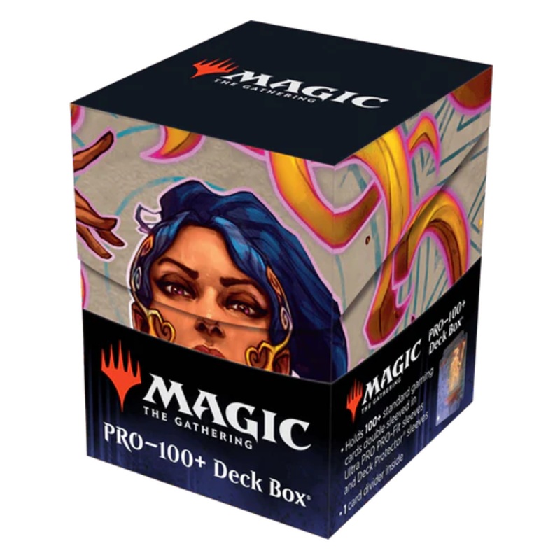 Ultra PRO Magic: The Gathering | The Lost Caverns of Ixalan: Saheeli, the Suns Brilliance - PRO-100+ Deck Box
