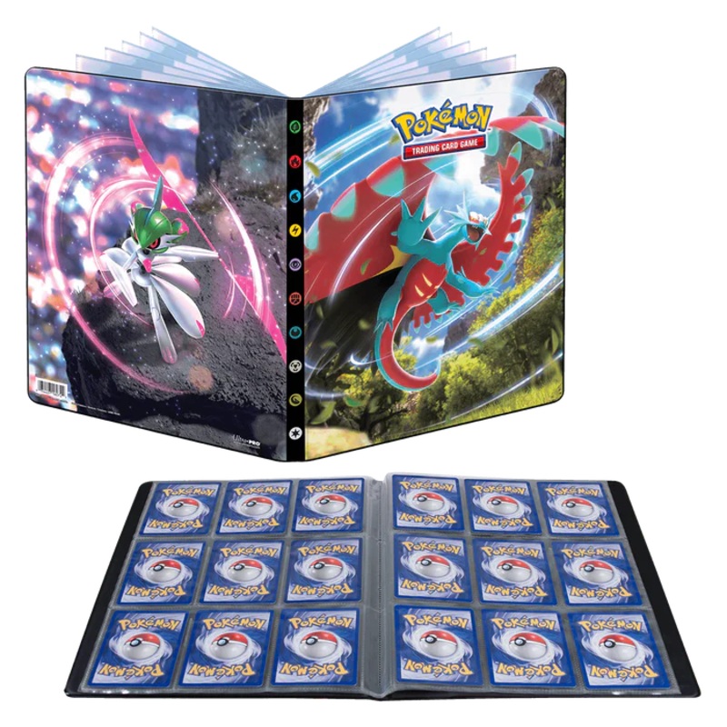 Ultra PRO Pokmon TCG | Scarlet & Violet: Raoring Moon and Iron Valiant - 9-Pocket Portfolio