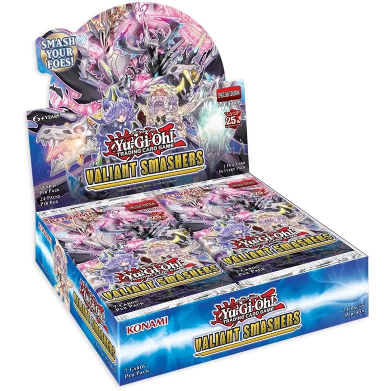 Yu-Gi-Oh! TCG | Valiant Smashers - Booster Box (24 Packs) [1st Edition]