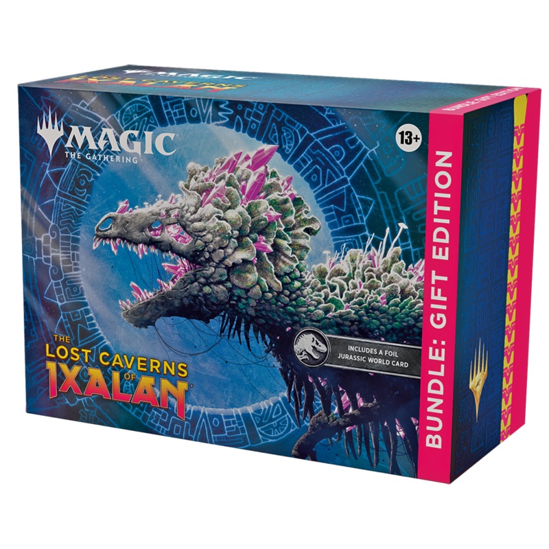 MTG Lost Caverns of Ixalan - Gift Bundle | 8 Set Booster Packs + 1 Collector Booster Pack + Accessories