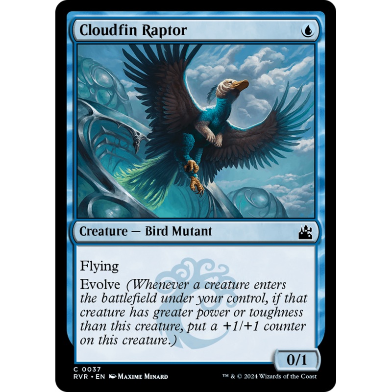 Cloudfin Raptor [Ravnica Remastered]