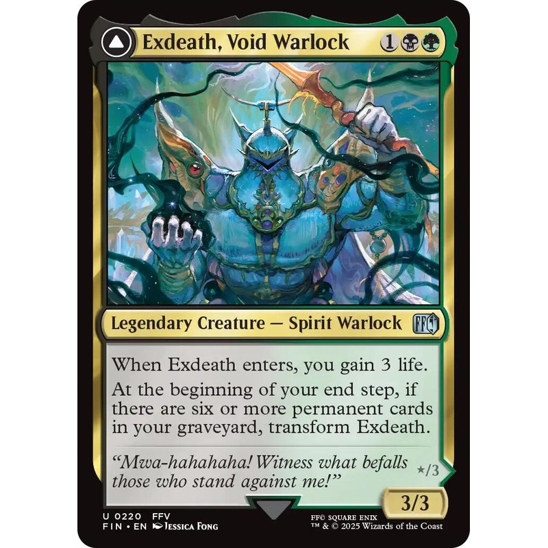Exdeath, Void Warlock // Neo Exdeath, Dimension's End [FINAL FANTASY]
