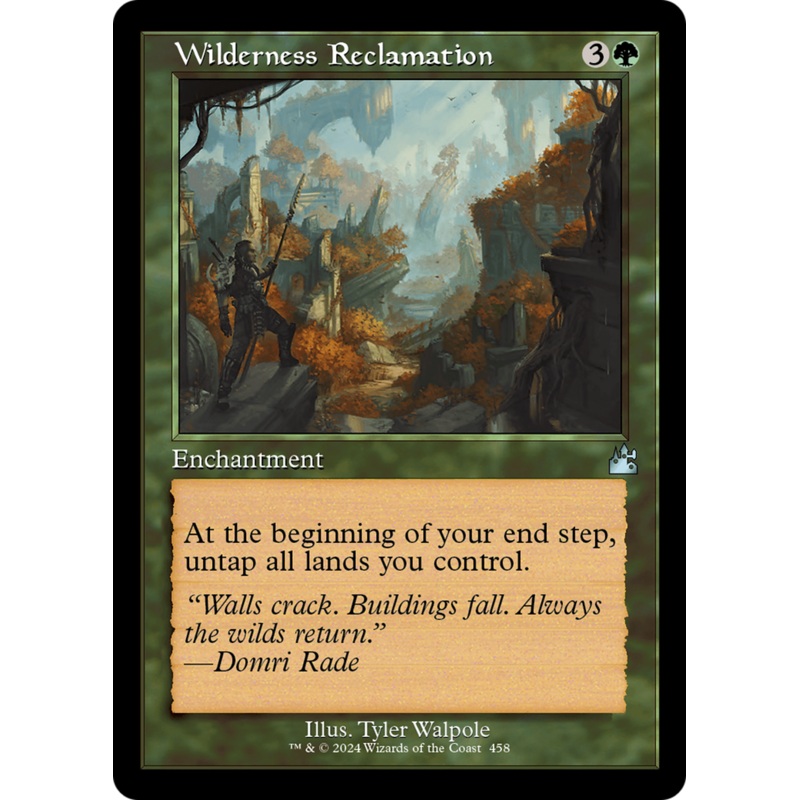 Wilderness Reclamation [Ravnica Remastered]