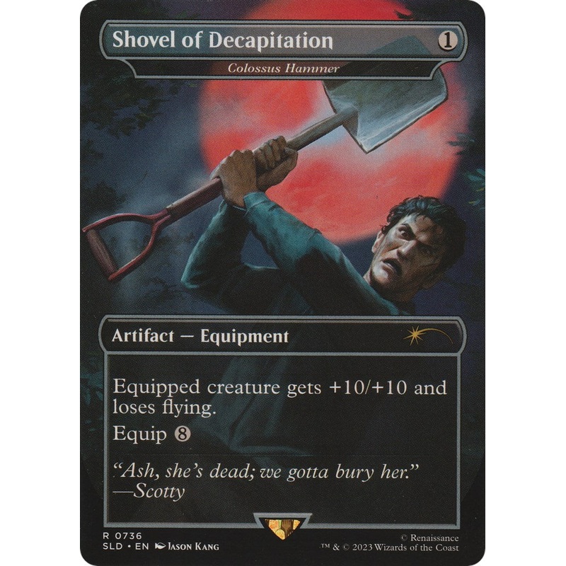 Shovel of Decapitation - Colossus Hammer [Secret Lair Drop Series]