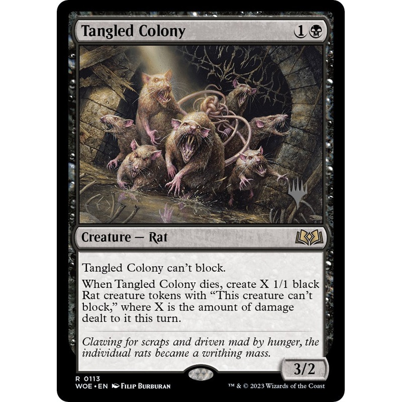 Tangled Colony (Promo Pack) [Wilds of Eldraine Promos]