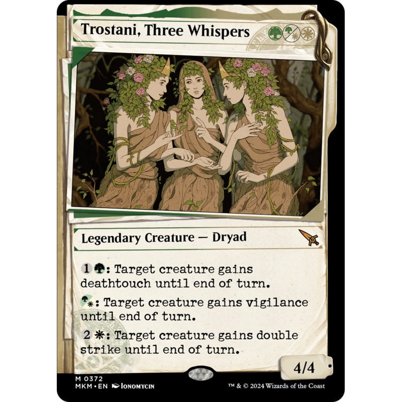 Trostani, Three Whispers (Showcase) (0372) [Murders at Karlov Manor]