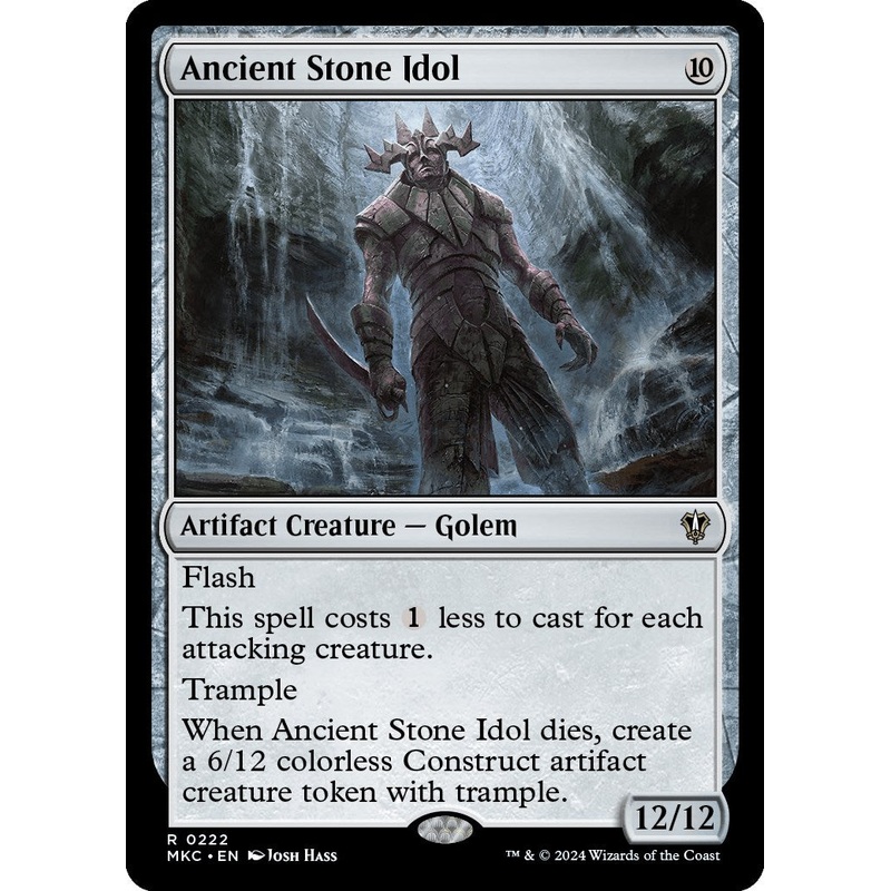 Ancient Stone Idol [Murders at Karlov Manor Commander]