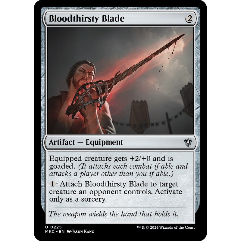 Bloodthirsty Blade [Murders at Karlov Manor Commander]