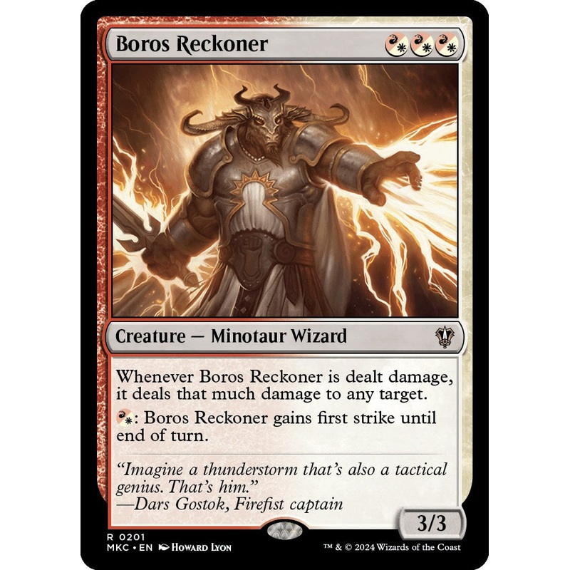 Boros Reckoner [Murders at Karlov Manor Commander]