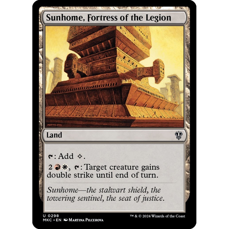Sunhome, Fortress of the Legion [Murders at Karlov Manor Commander]