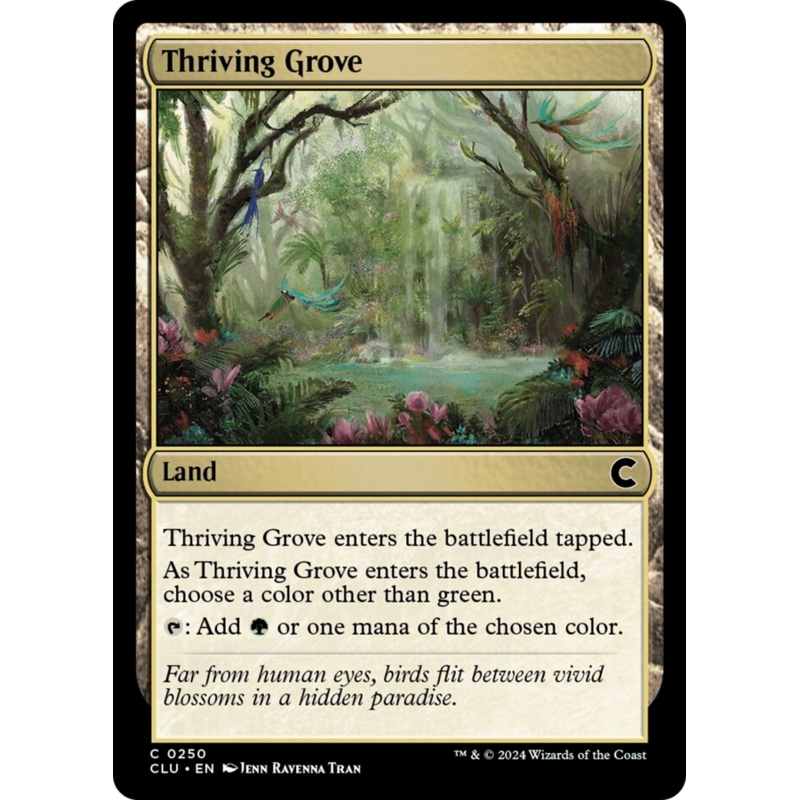 Thriving Grove [Ravnica: Clue Edition]