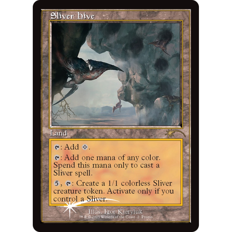 Sliver Hive (Retro Frame) [Secret Lair Drop Series]