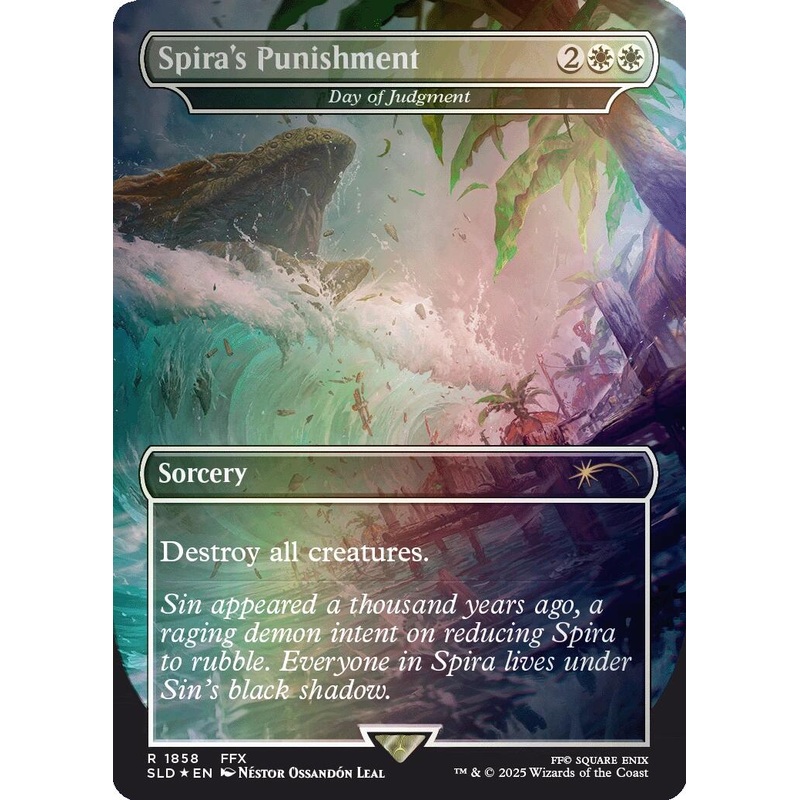 Spira's Punishment - Day of Judgment (Rainbow Foil) [Secret Lair Drop Series]