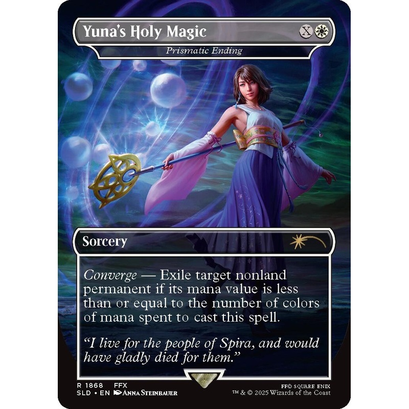 Yuna's Holy Magic - Prismatic Ending [Secret Lair Drop Series]