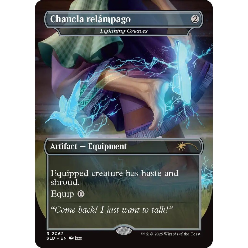 Chancla relampago - Lightning Greaves [Secret Lair Drop Series]