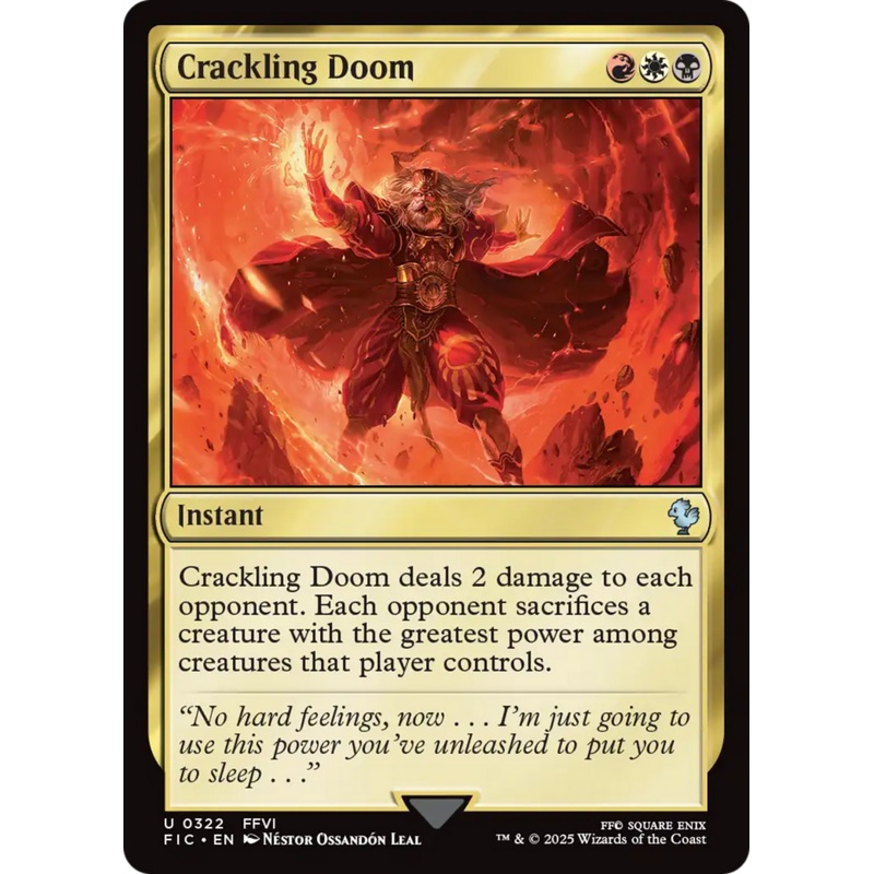 Crackling Doom [FINAL FANTASY Commander]
