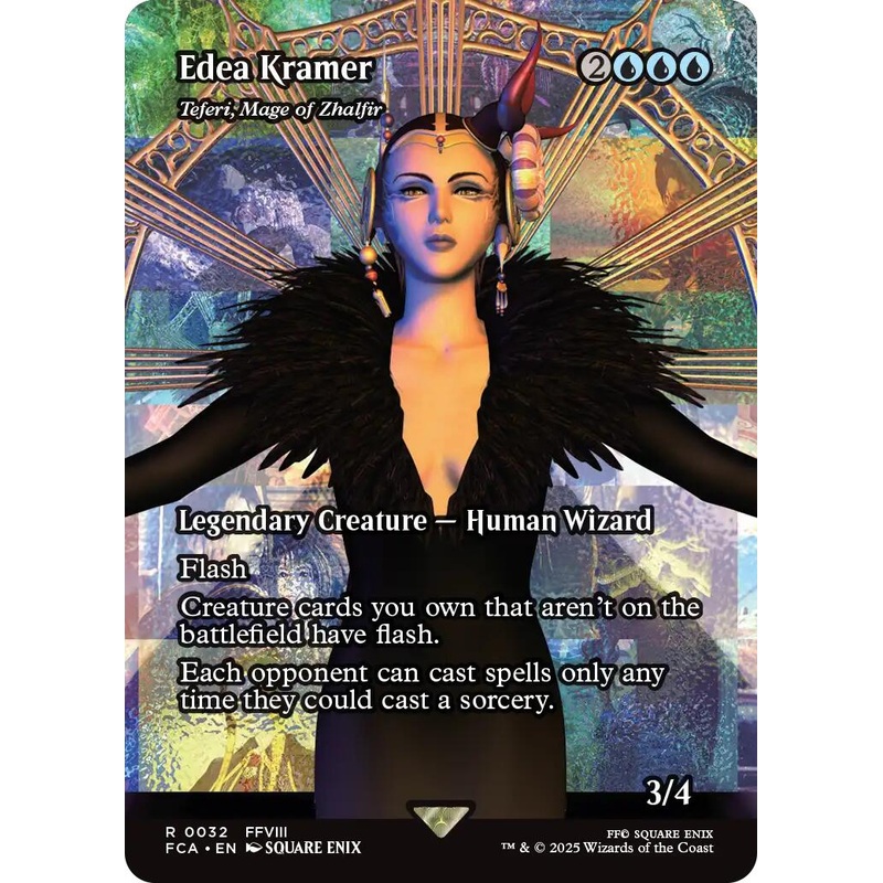 Edea Kramer - Teferi, Mage of Zhalfir (Showcase) [FINAL FANTASY : Through the Ages]