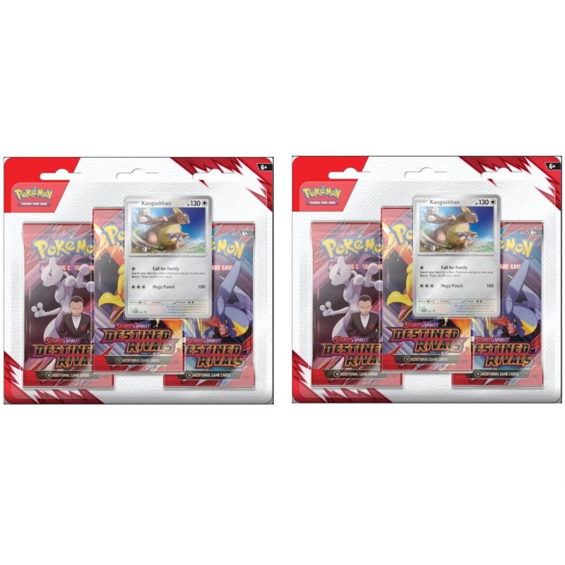 Pokmon TCG | Scarlet & Violet: Destined Rivals - 3-Pack Blister **In-Store Pick-Up and Purchase Only**