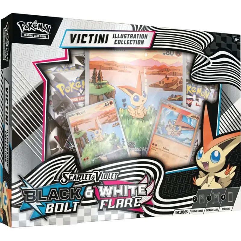 Pokmon TCG | Scarlet & Violet: Unova Victini Illustration Collection ** Local Pick-Up and Purchase Only **