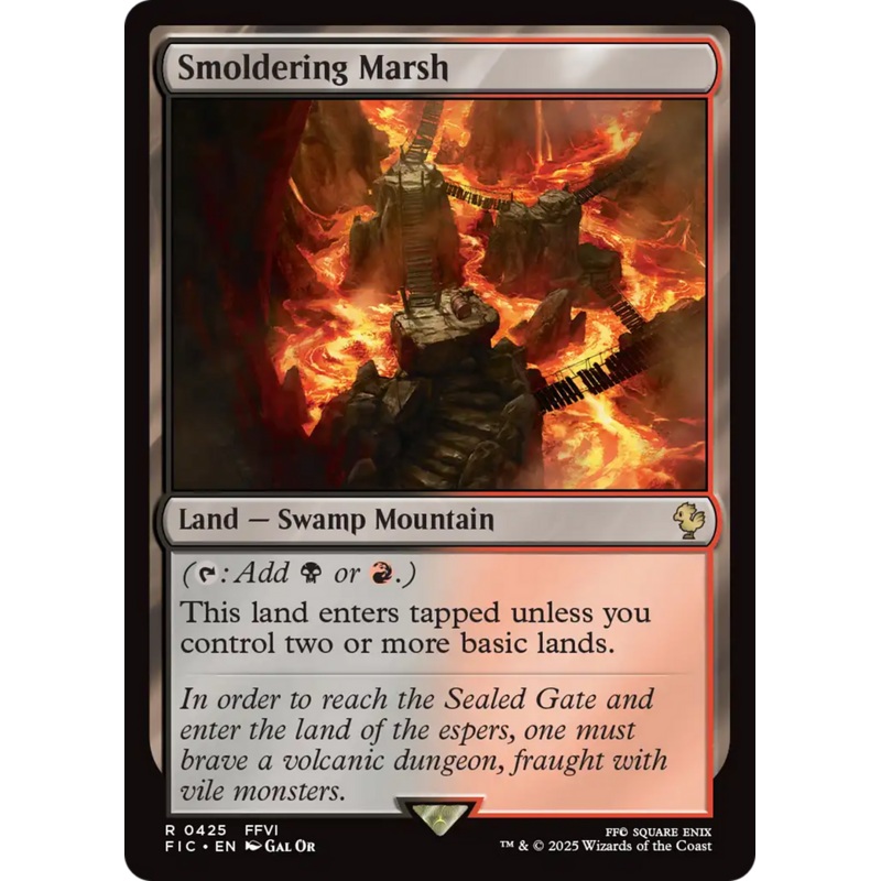 Smoldering Marsh [FINAL FANTASY Commander]