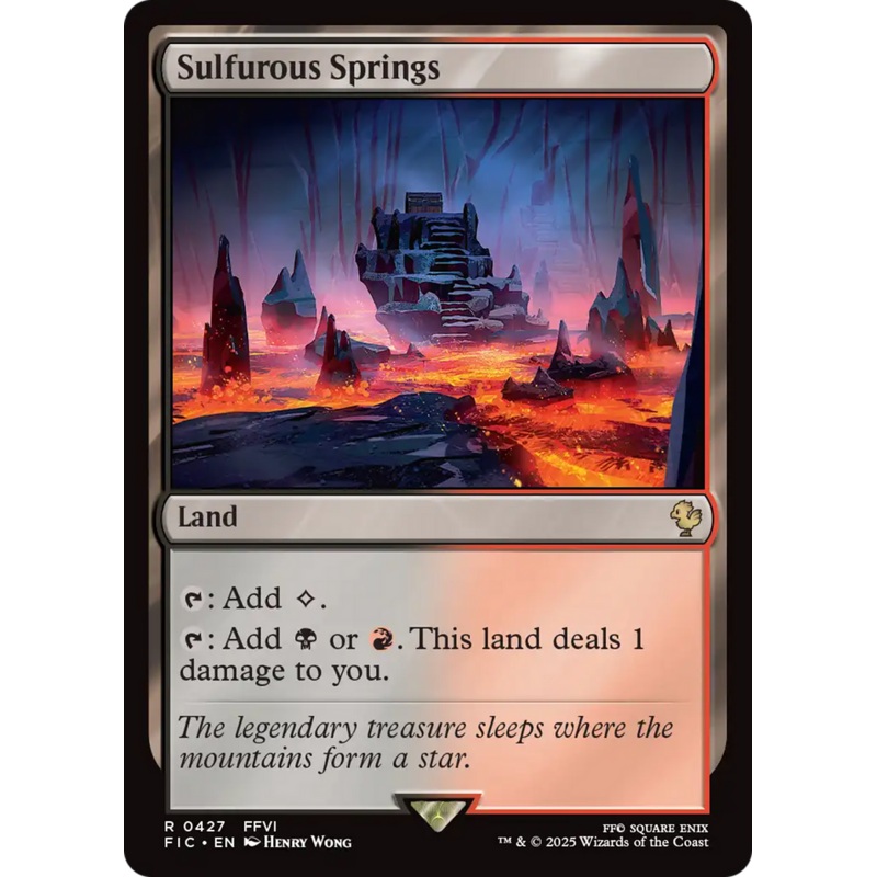 Sulfurous Springs [FINAL FANTASY Commander]