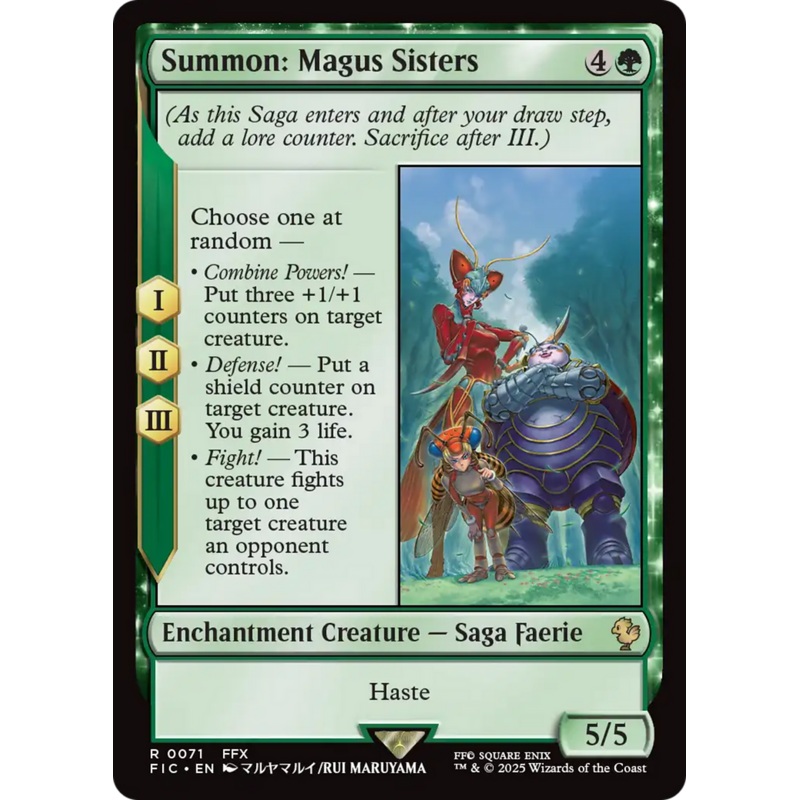 Summon: Magus Sisters [FINAL FANTASY Commander]
