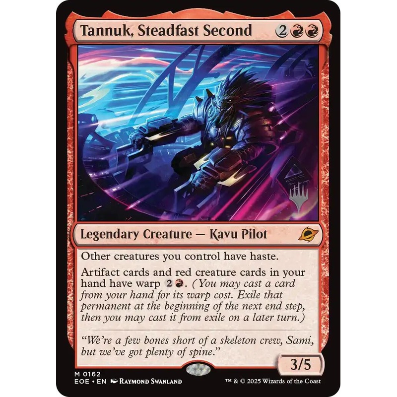 Tannuk, Steadfast Second [Edge of Eternities Promo Pack]