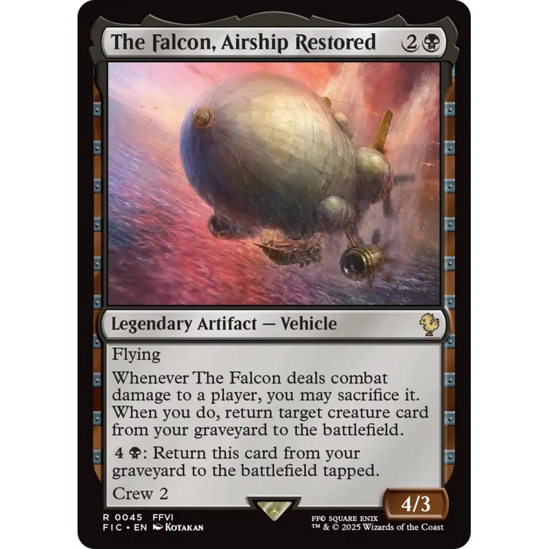 The Falcon, Airship Restored [FINAL FANTASY Commander]