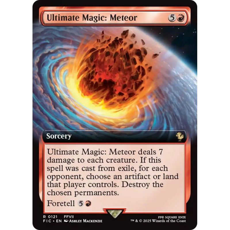 Ultimate Magic: Meteor (Extended Art) [FINAL FANTASY Commander]