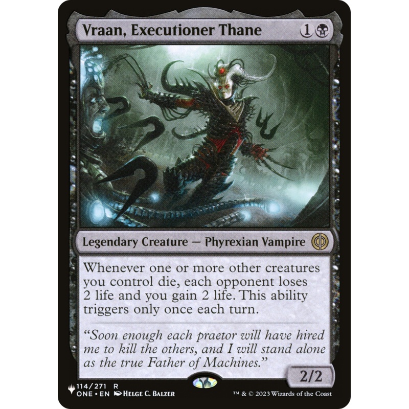 Vraan, Executioner Thane [The List]