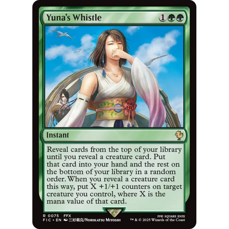 Yuna's Whistle [FINAL FANTASY Commander]