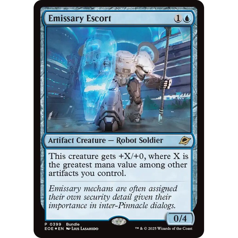 Emissary Escort (Bundle) [Edge of Eternities Promo Pack]