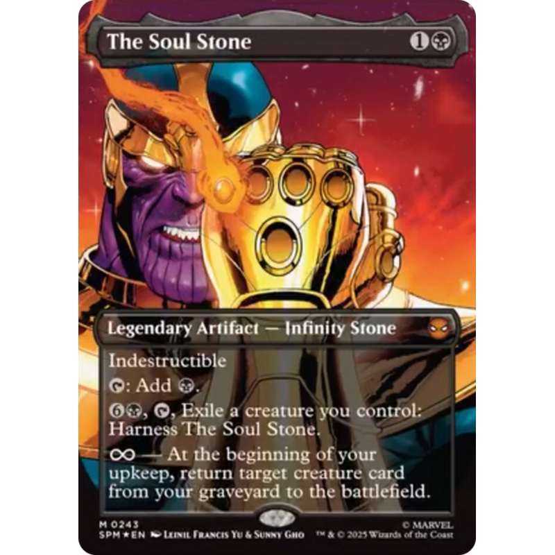 The Soul Stone (Borderless) [Marvel's Spider-Man]