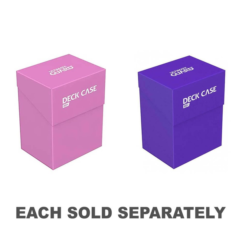 Case ultime du deck de garde 80+ cartes de taille standard