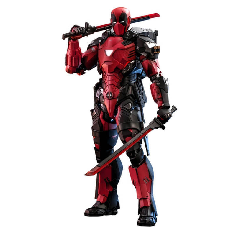 Deadpool Armorised Deadpool Diecast 1: 6 chelle 12 "