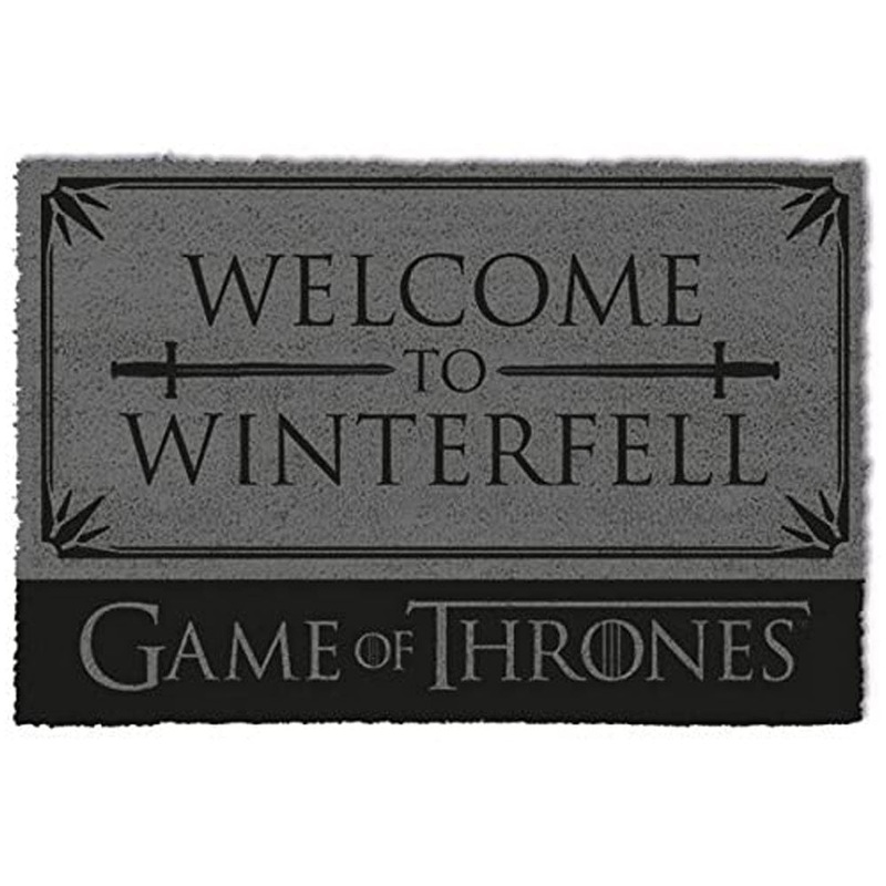 Game of Thrones Bienvenue sur Winterfell Door Mat