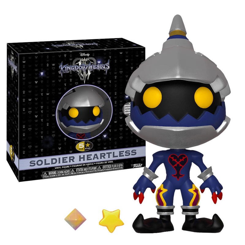 Kingdom Hearts 3 Soldat sans cur en vinyle 5 toiles