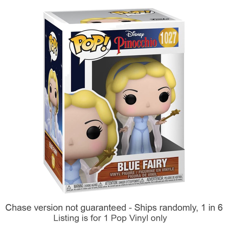 Pinocchio Blue Fairy Pop! Chase en vinyle expdie 1 sur 6