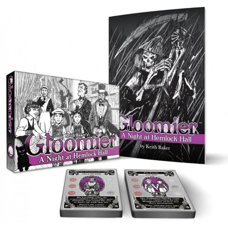 Plus sombre une nuit  Hemlock Hall Card Game