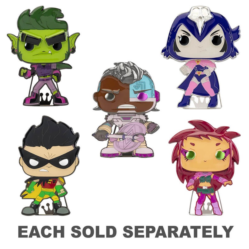 Teen Titans va! TNBTS 4 "POP! PIN ENAMEL