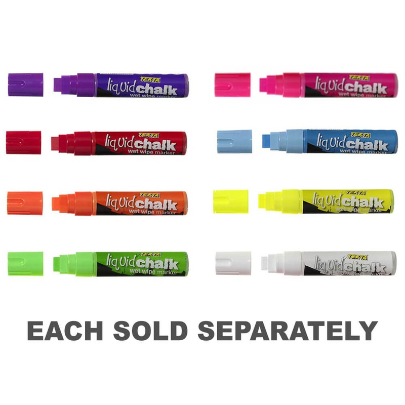 Texta Liquid Chalk Marker Wipe Wipe Jumbo